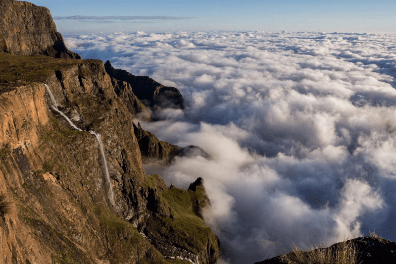 Drakensberg Mountains in South Africa used as a symbolic ashes scattering location