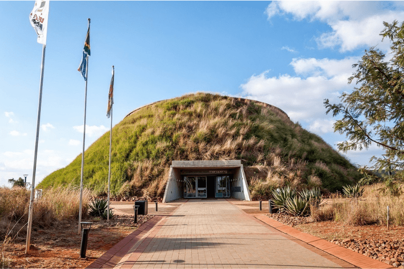 Cradle of Humankind caves in South Africa used as a symbolic ashes scattering location